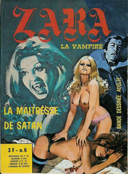 Scan de la Couverture Zara La Vampire n 6